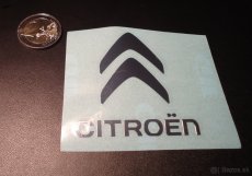 CITROEN LOGO nalepka Metal Edition chrom - 4