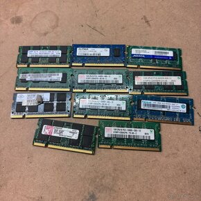 Predám ram pamäte do notebookov SODIMM DDR2 s kapacitou 1GB - 4