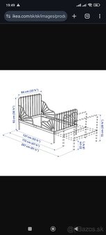 Detská posteľ IKEA Minnen - 4