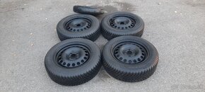 Predam nove zimne kolesa 185/65R15 cena 160 eur - 4