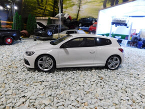 model auta VW Scirocco R biela farba Otto mobile 1:18 - 4