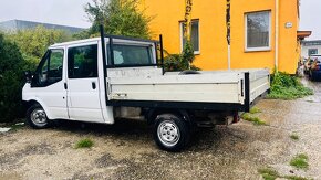 Ford Transit 2.2 TDCi,valník,6miest.dvojkabína - 4