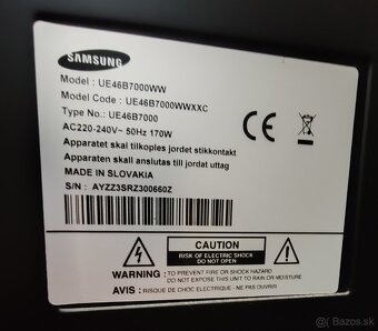 Samsung UE 46B7000 + Samsung Blue-ray BD-E6100 - 4