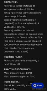 Kuchynský vodný filter - 4