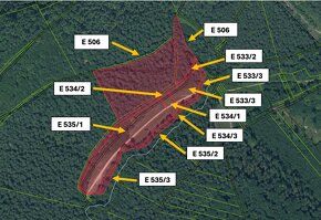 Ihrište - 11.394 m2 LESNÝCH POZEMKOV - Na predaj - 4