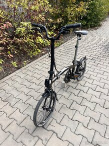 SKLADACÍ BICYKEL BROMPTON C LINE EXPLORE - BLACK EDITION - 4