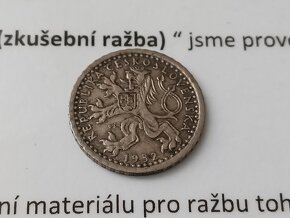 ČESKOSLOVENSKA REPUBLIKA 1918-1939 SKÚŠOBNÉ RAŽBY - 4