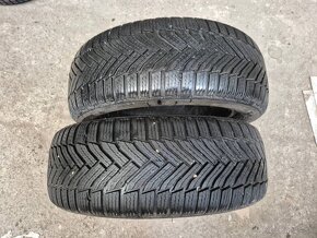 215/55 r17 zimné 2 ks MICHELIN dezén 8 mm DOT2022 - 4