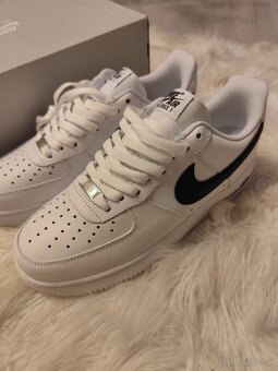 Nike AF1 white black - 4