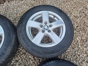 hlinikové disky Skoda/Vw/Seat/Audi--6Jx15-ET-38--5x100 - 4