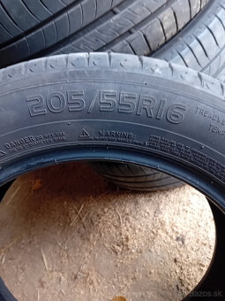 Predám letné 205/55r16 - 4