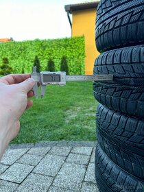 Nankang 195/55 R15 M+S zimne pneu na diskoch Golf IV - 4