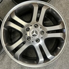 5x112 R18 Original Mercedes ET 50 vo farbe metalgun - 4