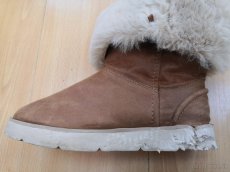 Trendy kožené čižmy UGG štýl - 4