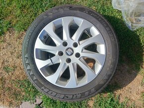 Disky SEAT Leon 5x112 ET 46, zimné pneu. 205/55 R16 91V - 4