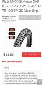 Maxxis Minion DHR II 27.5 × 2.40 WT - 4