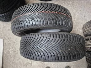 215/60 r17 zimné 2 ks MICHELIN dezén 7,3 mm - 4