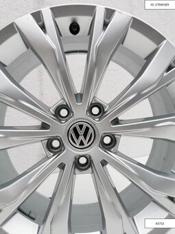 Vw Tiguan orig. alu disky 7J R17 5x112 ET40 1214 - 4