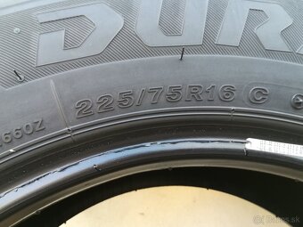 Letné pneumatiky 225/75 R16C Bridgestone, 2ks - 4