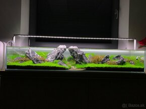 Akvárium 120x35x21 optiwhite 10mm komplet + všetko príslušen - 4