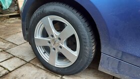 Zimné pneu 205/55 R16 + disky 5x120 BMW1 a 3 - 4