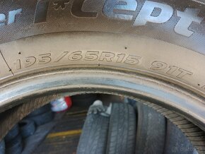 4x zimné pneumatiky 195/65 r15 - 4