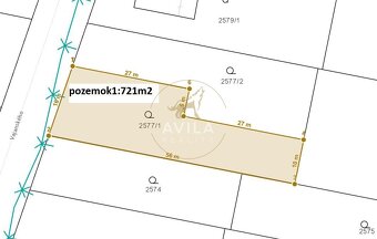 NA PREDAJ: 2 stavebné pozemky 721m2 a 704m2 - Červeník(Rúban - 4