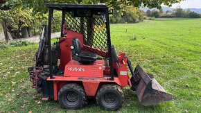 KUBOTA  mini nakladač s podkopom - 4