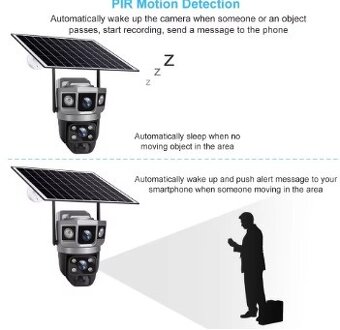 Solarna otocna Wifi kamera s 32GB kartou - 4