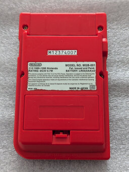 Nintendo Gameboy Pocket (GBP) Red - 4