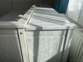 Hemnes postel + úložný diel na matrac - 4