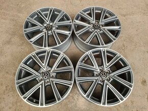 5x112 r17 ET46 x 7,5J elektróny ŠKODA,VE,SEAT,AUDI - 4