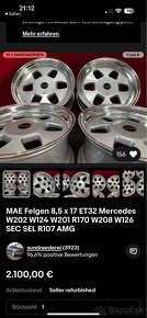 Elektróny 5x112 17 zoll MAE oz racing - 4