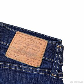 Levis 511 Slim fit denim nohavice - 4