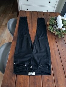 Acne Studios luxusné čierne skinny rifle S - 4