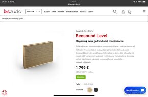 Bang & Olufsen Beosound Level Gold Repro - 4