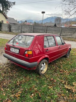 Volkswagen Golf mk2 - NÍZKY NÁJAZD - 4