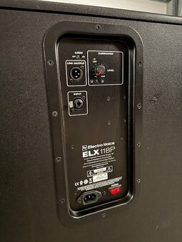 Electro voice ELX18p sub bassy - 4