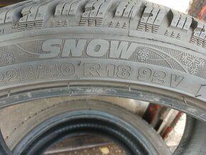 2x zimné pneumatiky 225/40 r 18 - 4