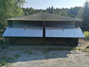 dvojmiestna plechova garaz 6x5m - 4