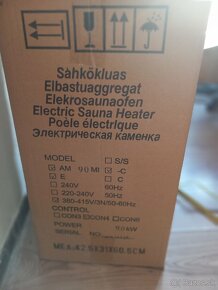 Saunová pec Elektrická Eco Flame - 4