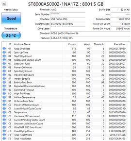 Seagate archive HDD - 8TB - 4