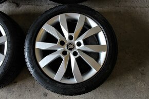 17”----ORIGINAL----ŠKODA---OCTAVIA--5x112 R17-----ZIMNA SADA - 4