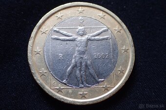 Italian Da vinci 1€ euro coin 2002 Rare, Talianska 1€ Euro - 4