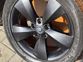 NANUQ   originá škoda alu disky 4x112 225 45 R17 - 4