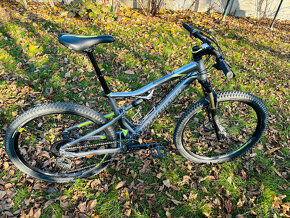 Predám celoodpružený MTB Decathlon Rockrider St900 - 4