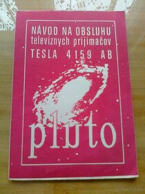 Retro TV Tesla Pluto žltý - rezervované - 4