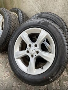 Mercedes 5x112 R16 + zimné pneu originál disky - 4