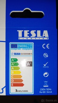 Tesla led gu10 3w - 4