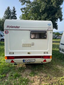 Predám karavan Hylander 380, kupelňa, WC,cena s prihlasením - 4